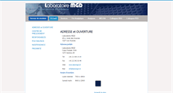 Desktop Screenshot of labomgd.ch