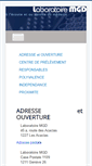 Mobile Screenshot of labomgd.ch